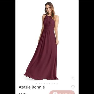 Cabernet Azazie size A8 bridesmaid dress